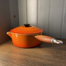 Vintage Le Creuset saucepan in