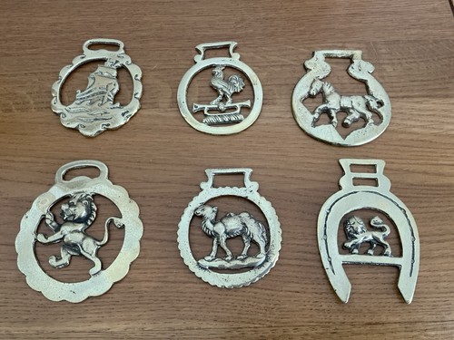 Vintage horse brasses - vintage,