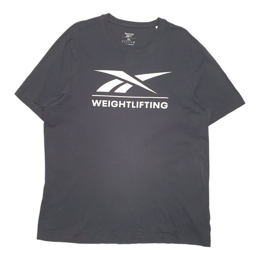 Reebok black shirt tee - reebok,