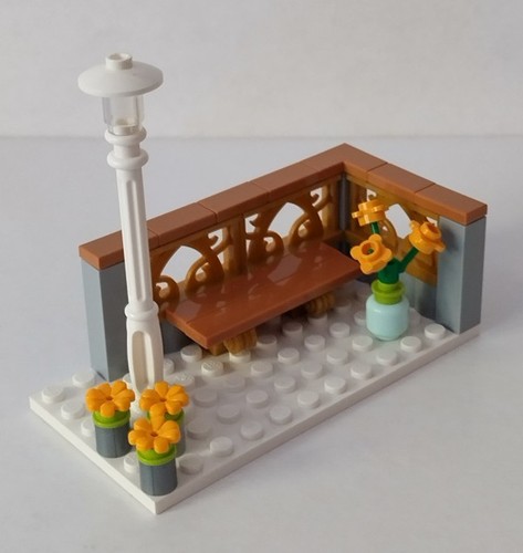 Lego garden park patio - park,