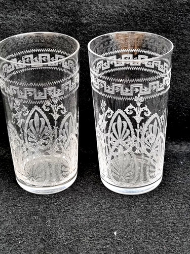 Antique edwardian etched - 2,