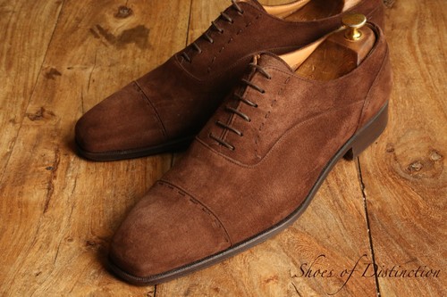 Stemar brown suede oxford - suede,