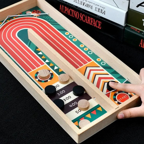 Player wooden bounce chess - player,