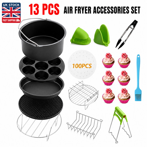 Air fryer accessories set rack - accessories,