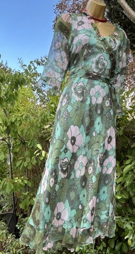 Next 100 silk chiffon floral - 100%,