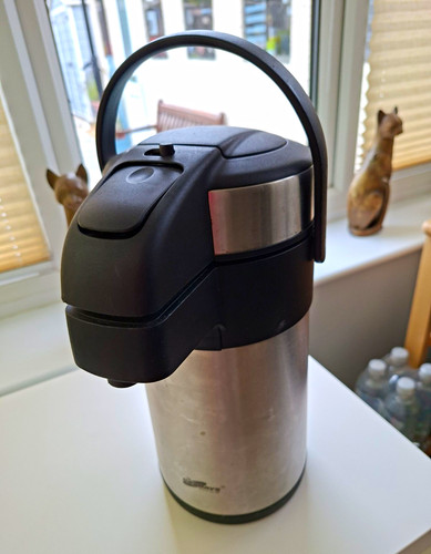 Davdays stainless steel airpot - stainless,