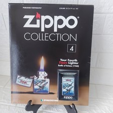 Zippo Battle Of Britain Lighter Spitfire RAF WWII D Day presentation pack 2015