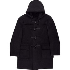 Gloverall Black Wool Duffle
