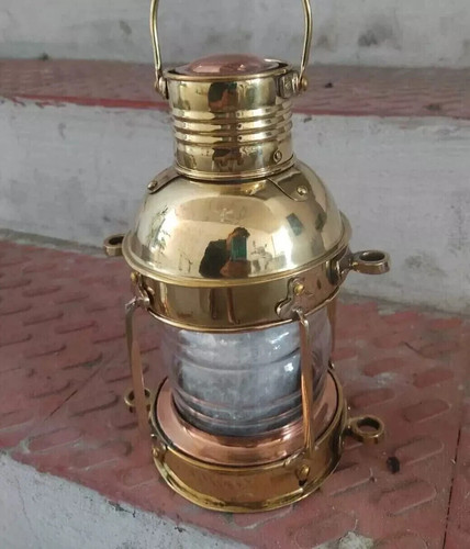 Lantern nautical brass lamp - nautical,