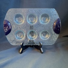 Dansk Textured Glass Escargot