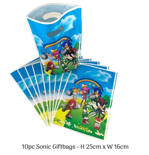 Sonic party favour - bags,