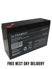 Ultramax 6V 10AH Rechargeable