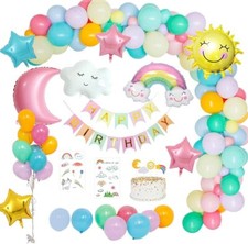 Balloon Arch Kit +Balloons Garland Birthday Wedding Party Baby Shower Decor UK2