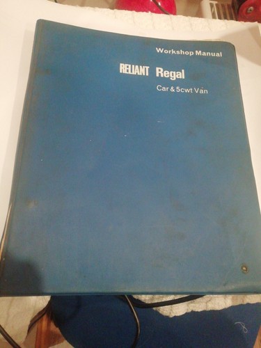 Reliant regal saloon - regal,