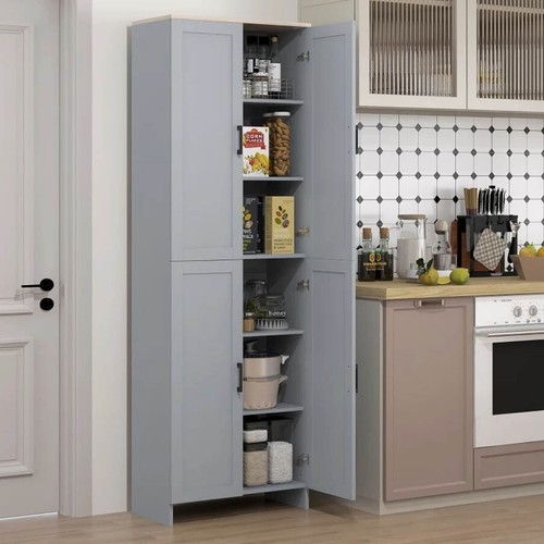 Tall kitchen storage cupboard - kitchen,