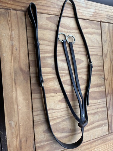 Brown leather cob size running - leather,
