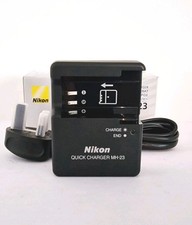 Nikon MH-23 Quick Charger Battery Charger  Incl Instructions & Original Box 