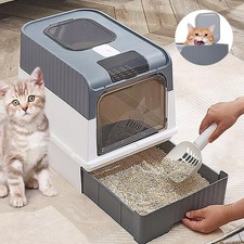 Extra Large Hooded Cat Litter