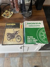 2 X Honda Cb250 RS Manuals
