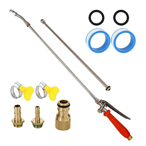 Reliable and retractable spray - and,
