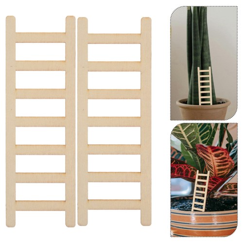 2pcs reusable wooden mini - 2pcs,