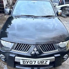 2008 Mitsubishi L200 2.5Did Front  Bonnet  Black "2006-2015reg /Breaking Parts