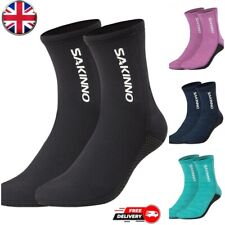 Men Women 3MM Neoprene Wetsuit Socks Anti-slip Diving Swimming Surfing Socks