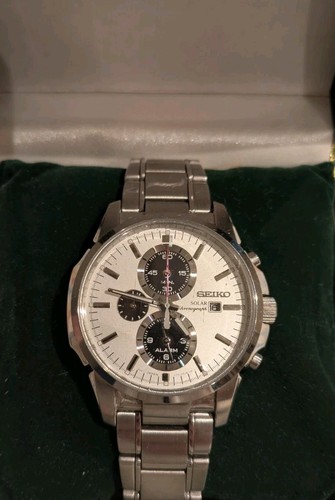 Seiko solar chronograph - seiko,