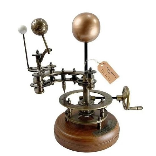 Antique brass orrery - brass, solar