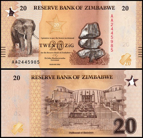 Zimbabwe zig - zimbabwe, 20