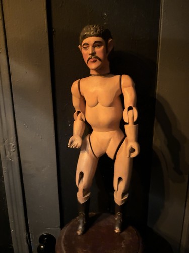 Vintage articulated wooden - vintage,