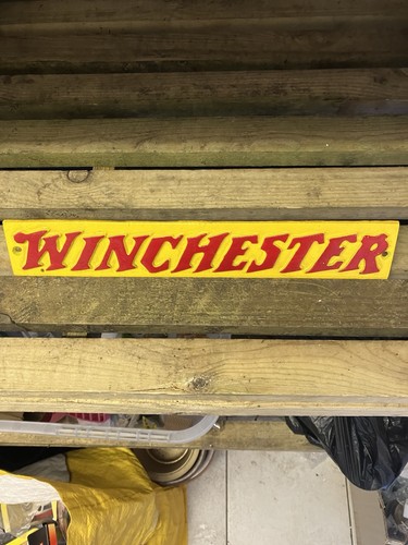 Winchester rifles gun plaque - rifles,