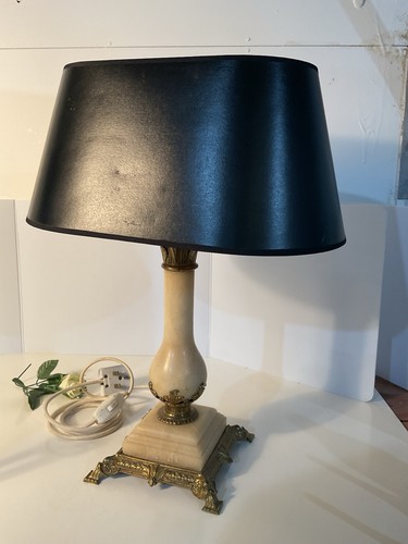 Vintage alabaster ornate - alabaster, &