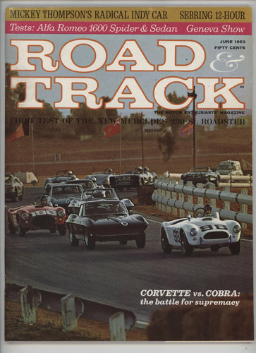 Road track june 1963 mickey - &,
