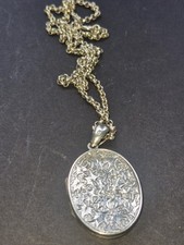 Antique Solid Silver Locket &