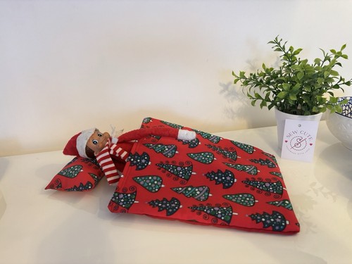 Christmas elf bed cover - elf,