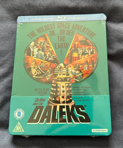 Who the daleks steelbook - dr,