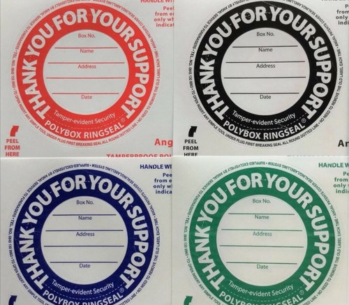 Charity security seals - charity,
