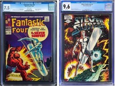 Silver Surfer 1 CGC 9.6 White