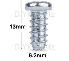 4 IKEA 109067 Screws Cross