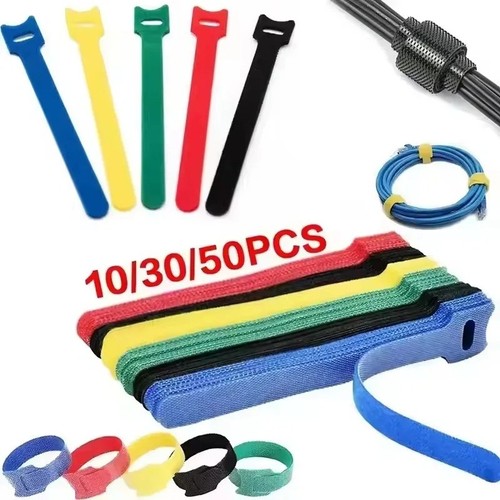 Reusable ties velcros hook and - ties,
