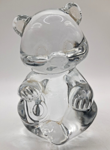 Vintage fenton clear art - clear,