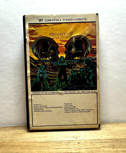 Steppenwolf cassette tape - cassette,