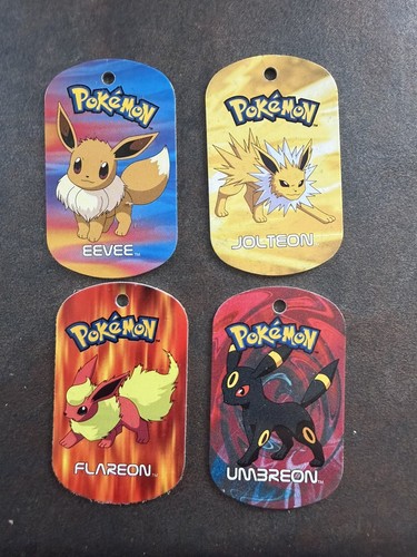 Pokemon metal tags - metal,