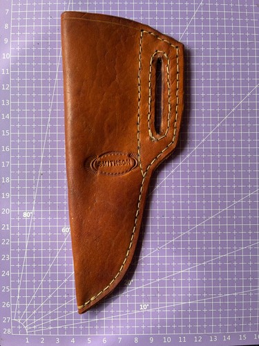 Genuine leather knife sheath