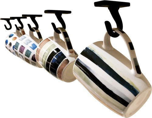Tea coffee cup hooks - &,