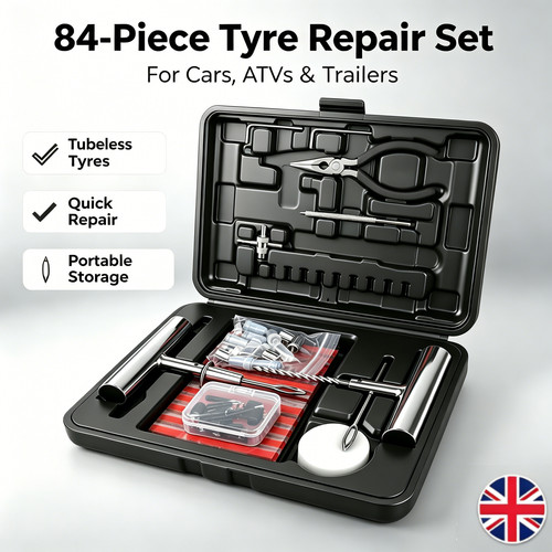 Piece tyre repair set for - repair,