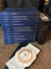 CAE Oxford Aviation Academy 14 used books, incl. training Jeppesen & CRP-5