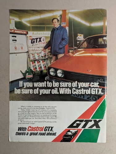 Castrol gtx motor oil 1976 - oil,