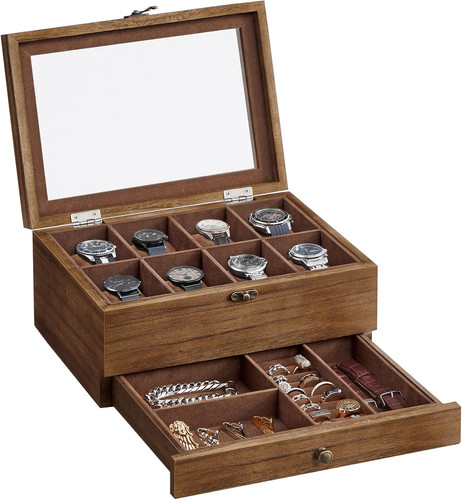 Watch box with - watch,